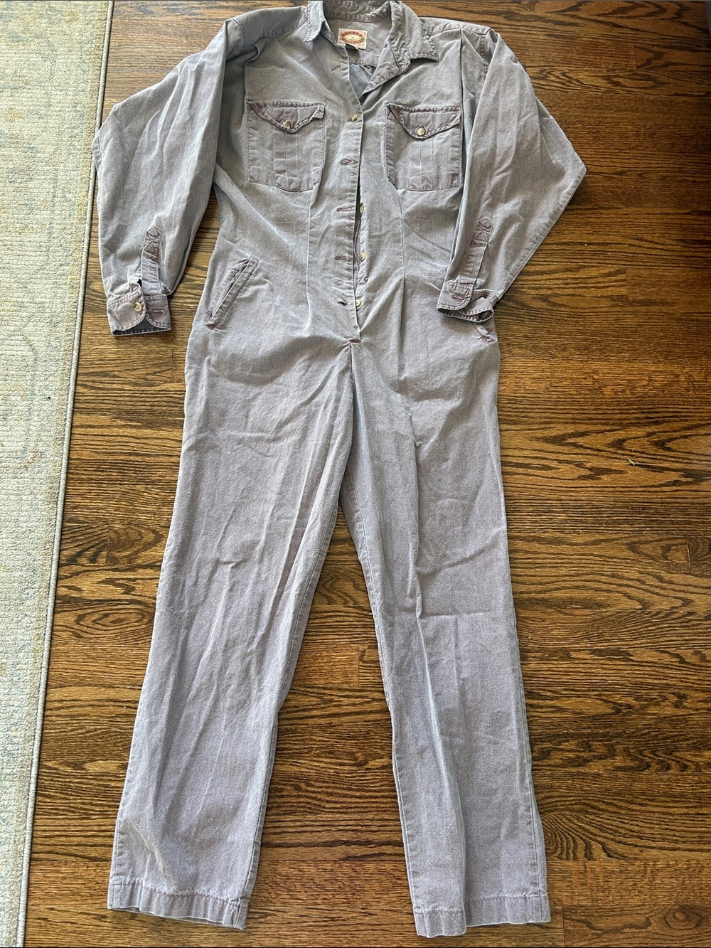 Banana Republic Gray Utility Jumpsuit